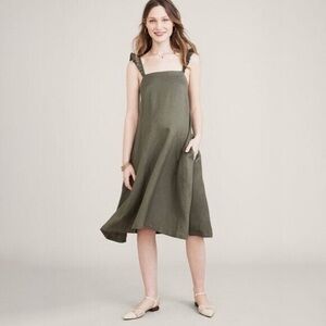 Hatch Maternity Women's The Cate Dress Swingy A-Line Cut - Size 1